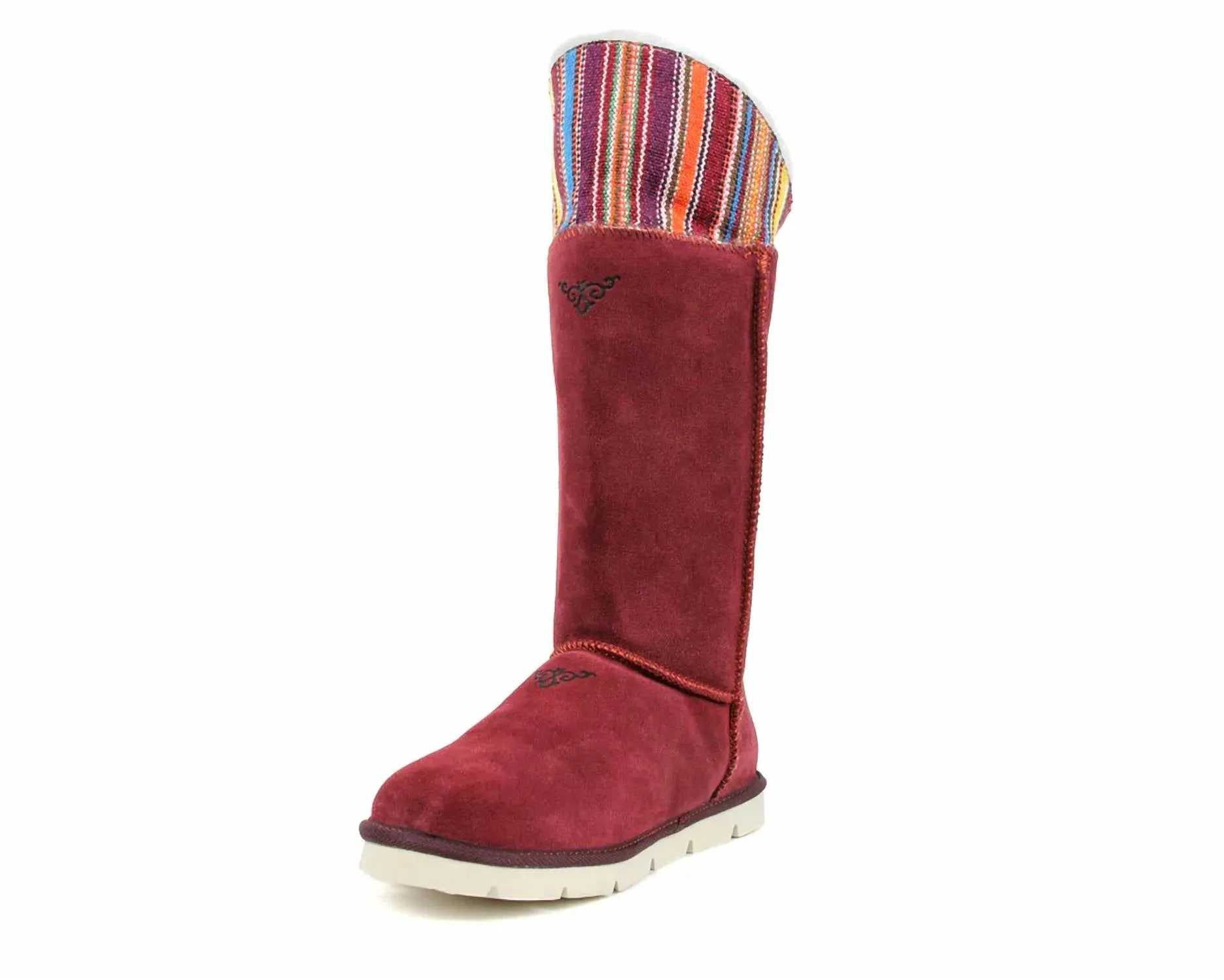Women's Mongol 19 Tall Boots In Burgundy