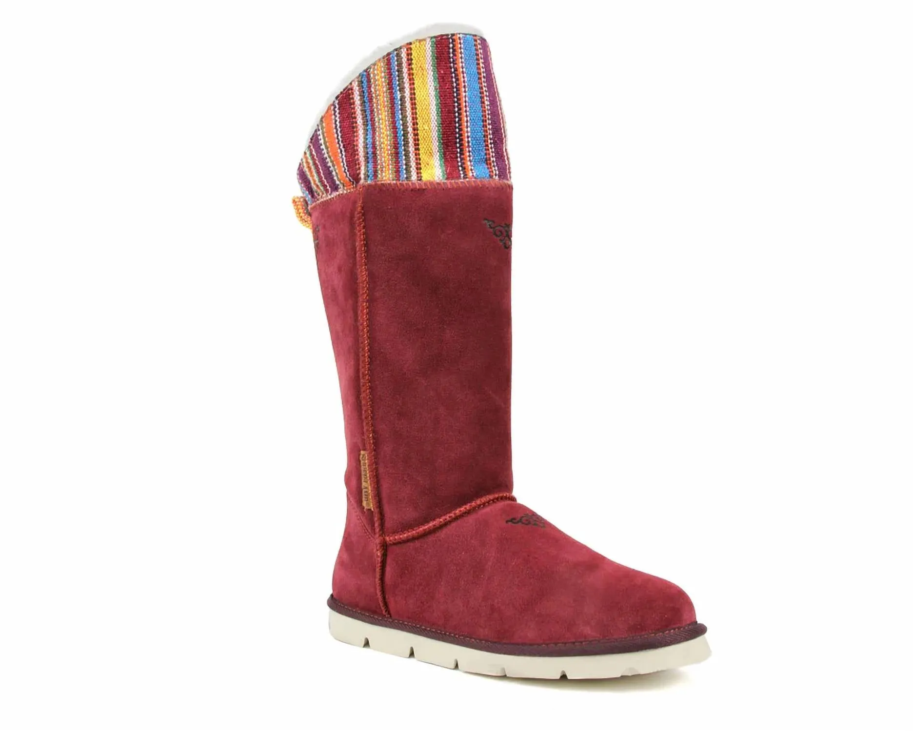 Women's Mongol 19 Tall Boots In Burgundy