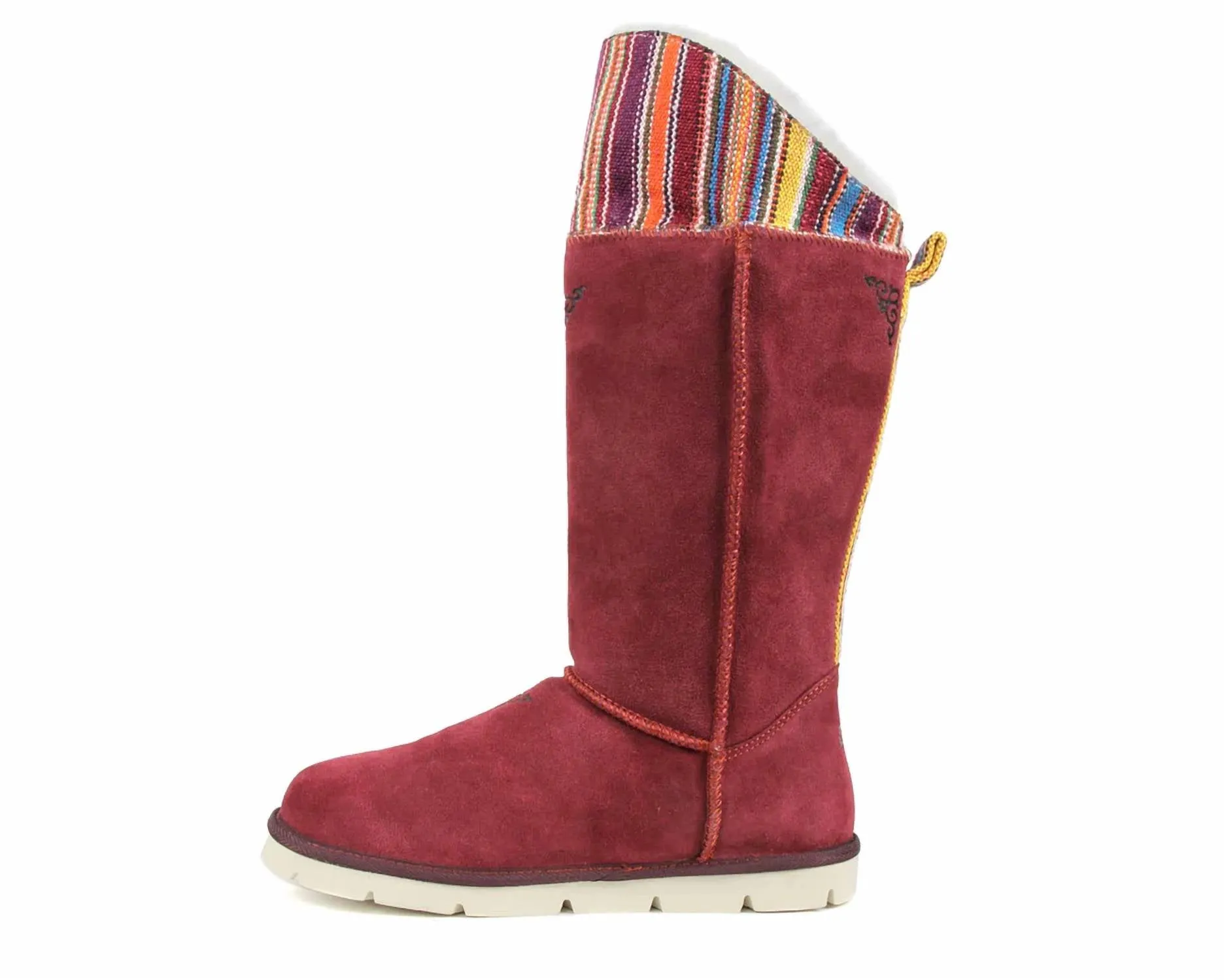 Women's Mongol 19 Tall Boots In Burgundy