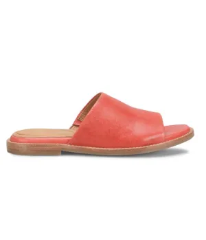 Women's Noble Slide Sandals In Red Coral