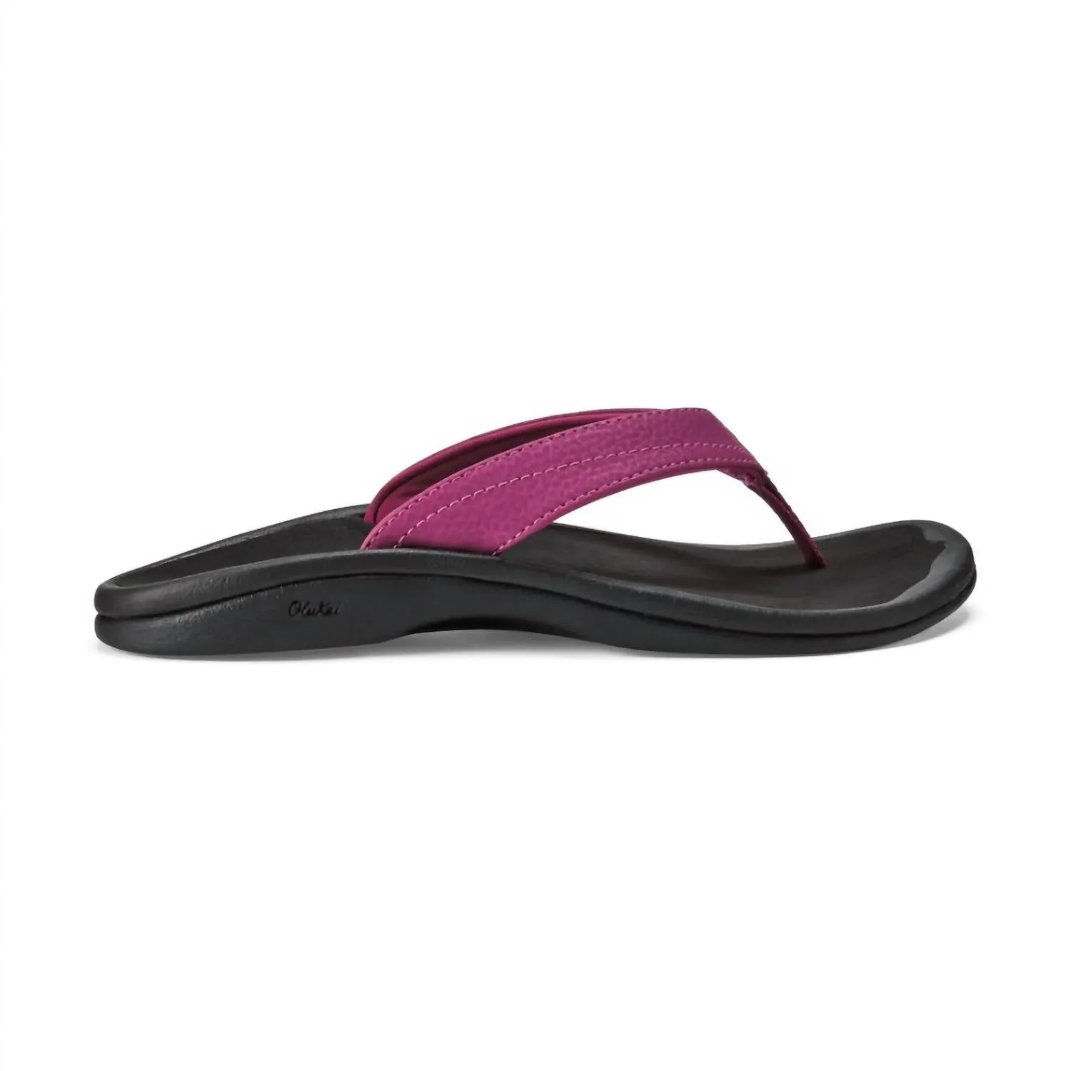 Women's Ohana Synthetic Sandals In Orchid Flower/black