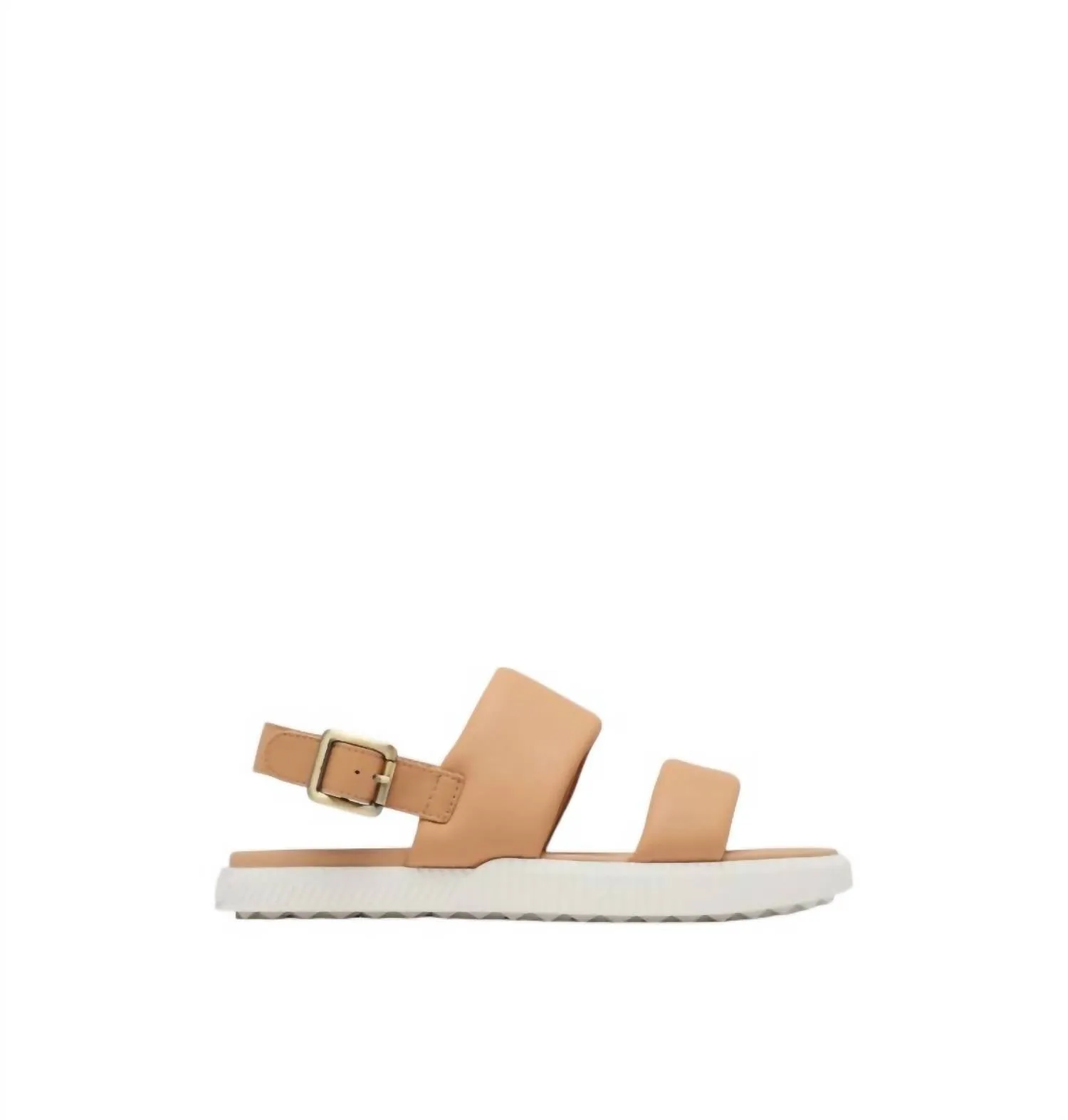 Women's Ona Streetworks Go-To Flat Sandals In Honest Beige & Sea Salt