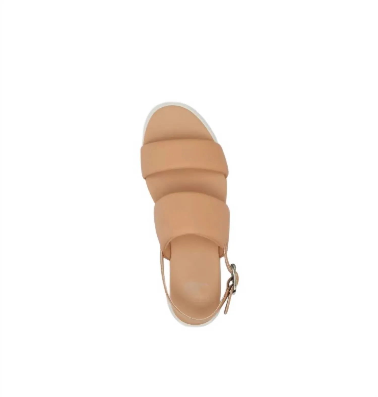 Women's Ona Streetworks Go-To Flat Sandals In Honest Beige & Sea Salt