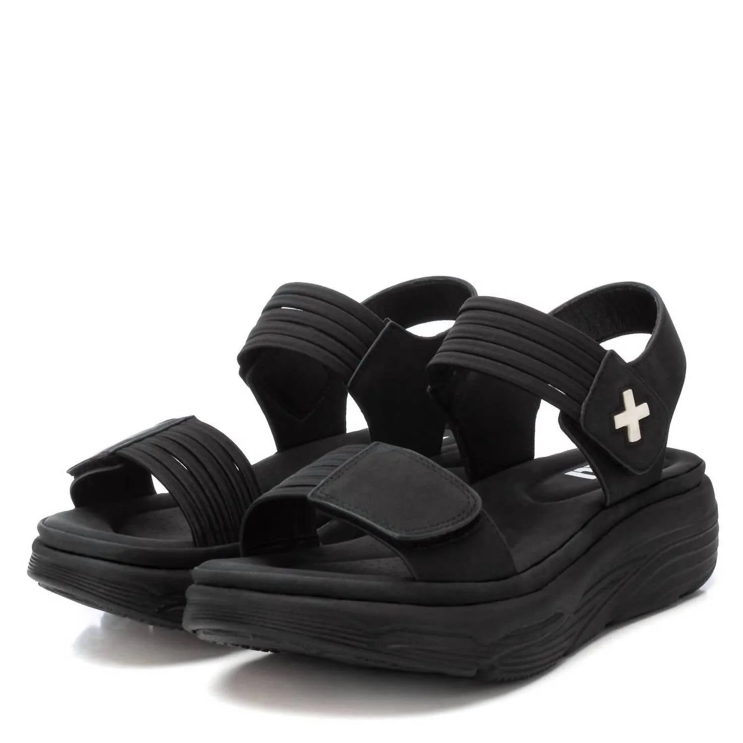 Women's Open Sandals In Black