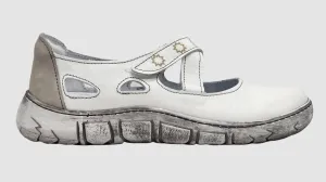 Women's Original Leather Sandals In White