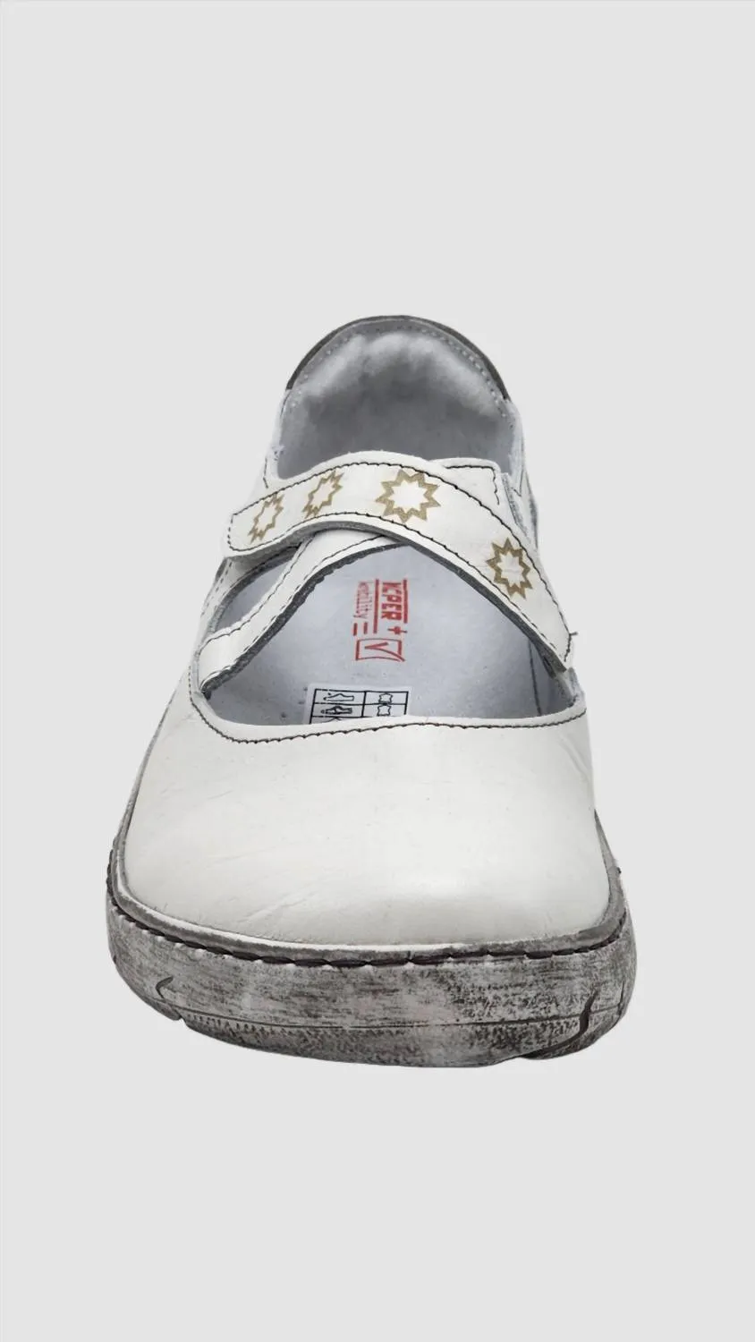 Women's Original Leather Sandals In White