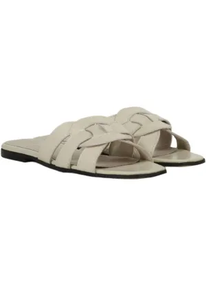 Women's Oval Ring Sandal In Ivory