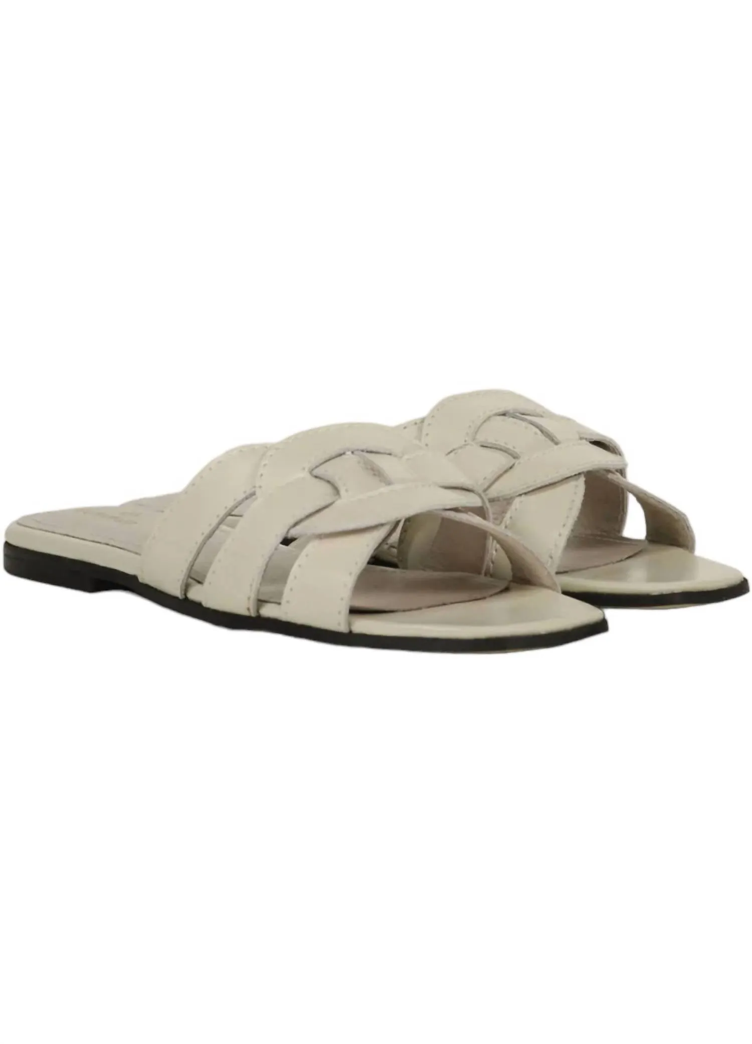 Women's Oval Ring Sandal In Ivory