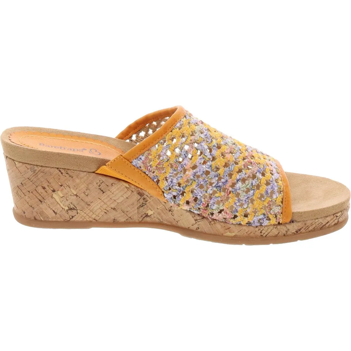 Womens Padded Insole Manmade Wedge Sandals