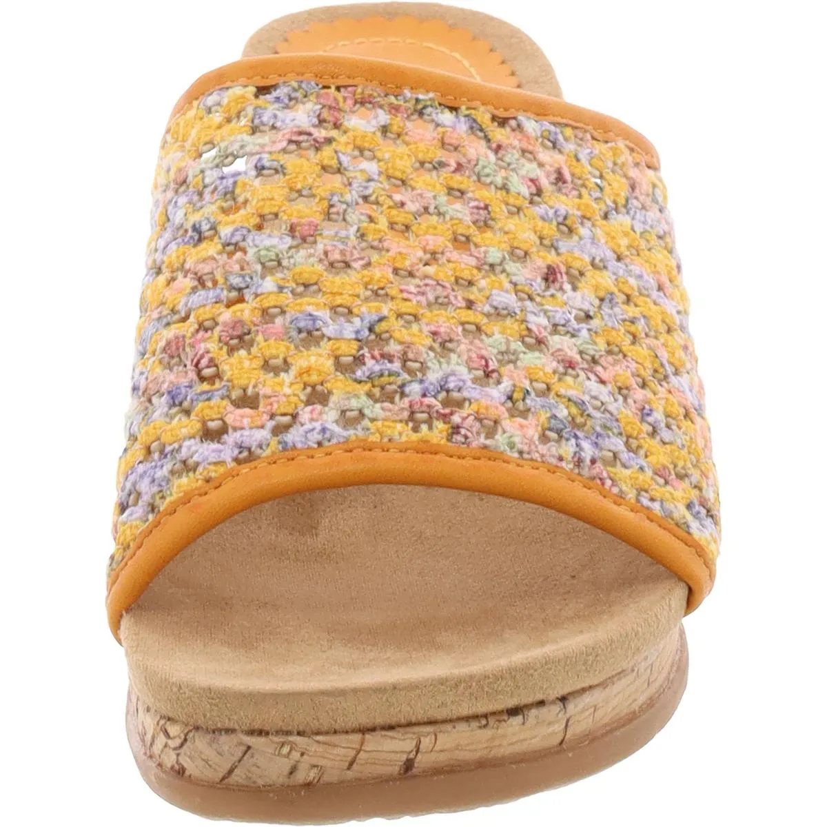 Womens Padded Insole Manmade Wedge Sandals