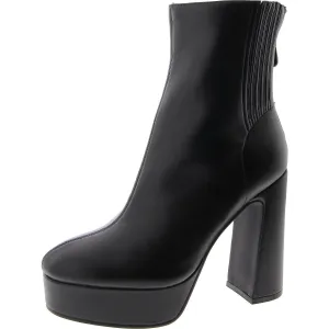 Womens Padded Insole Mid-Calf Boots
