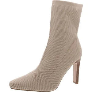 Womens Padded Insole Round Toe Mid-Calf Boots