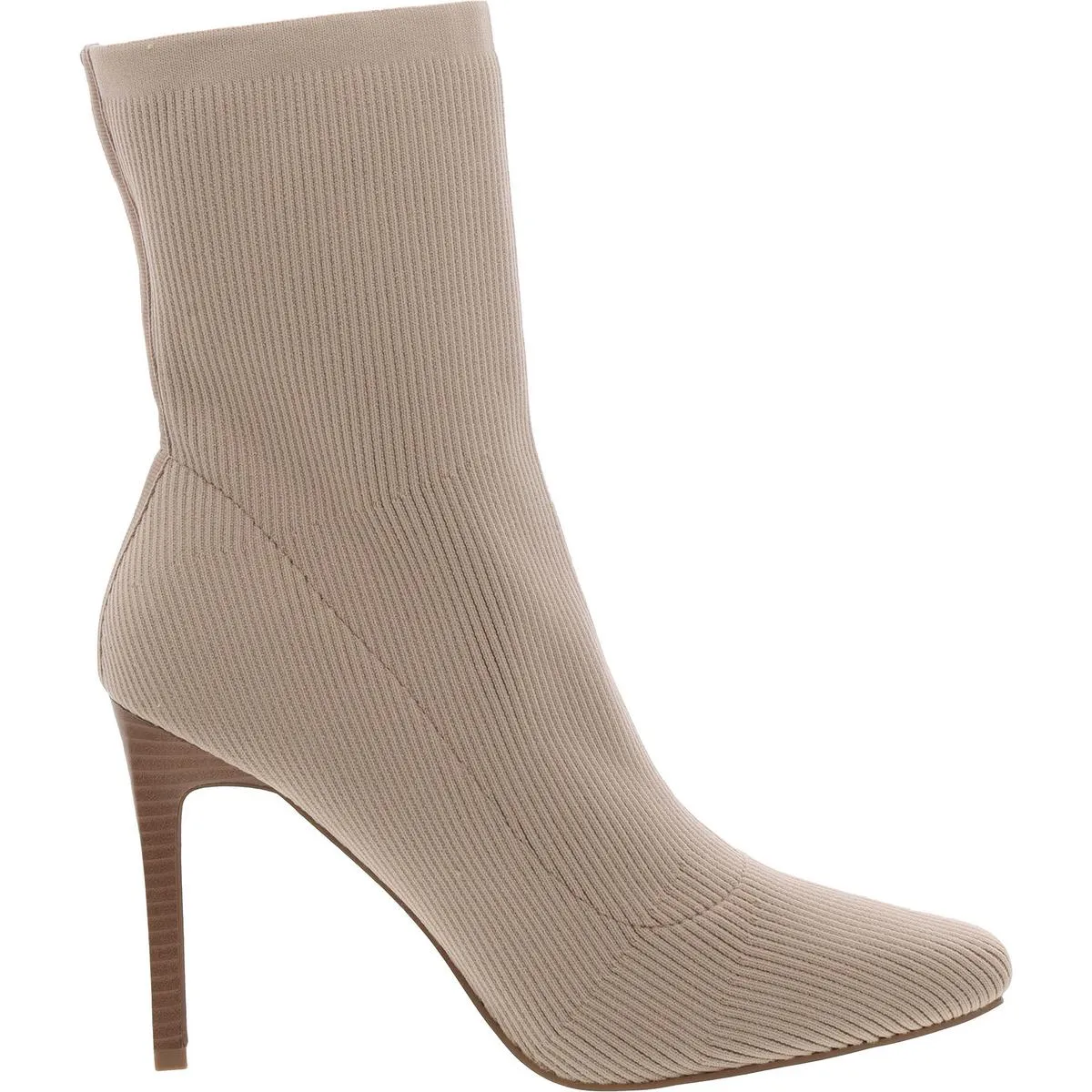 Womens Padded Insole Round Toe Mid-Calf Boots