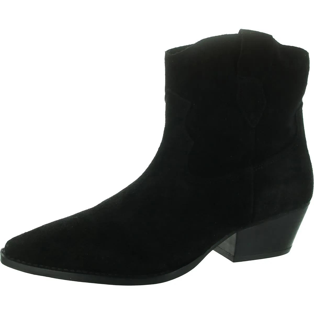Womens Padded Insole Suede Cowboy, Western Boots