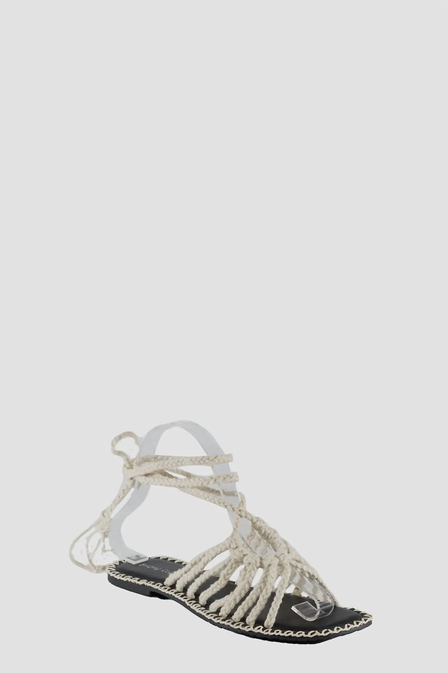 Women's Palo Crochet Gladiator Sandals In Natural Rope