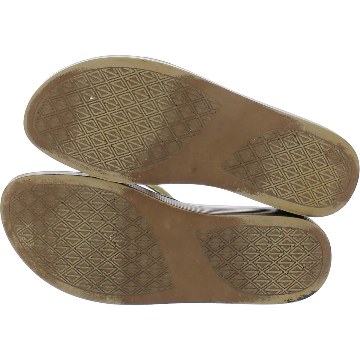 Womens Patent Leather Studded Wedge Sandals