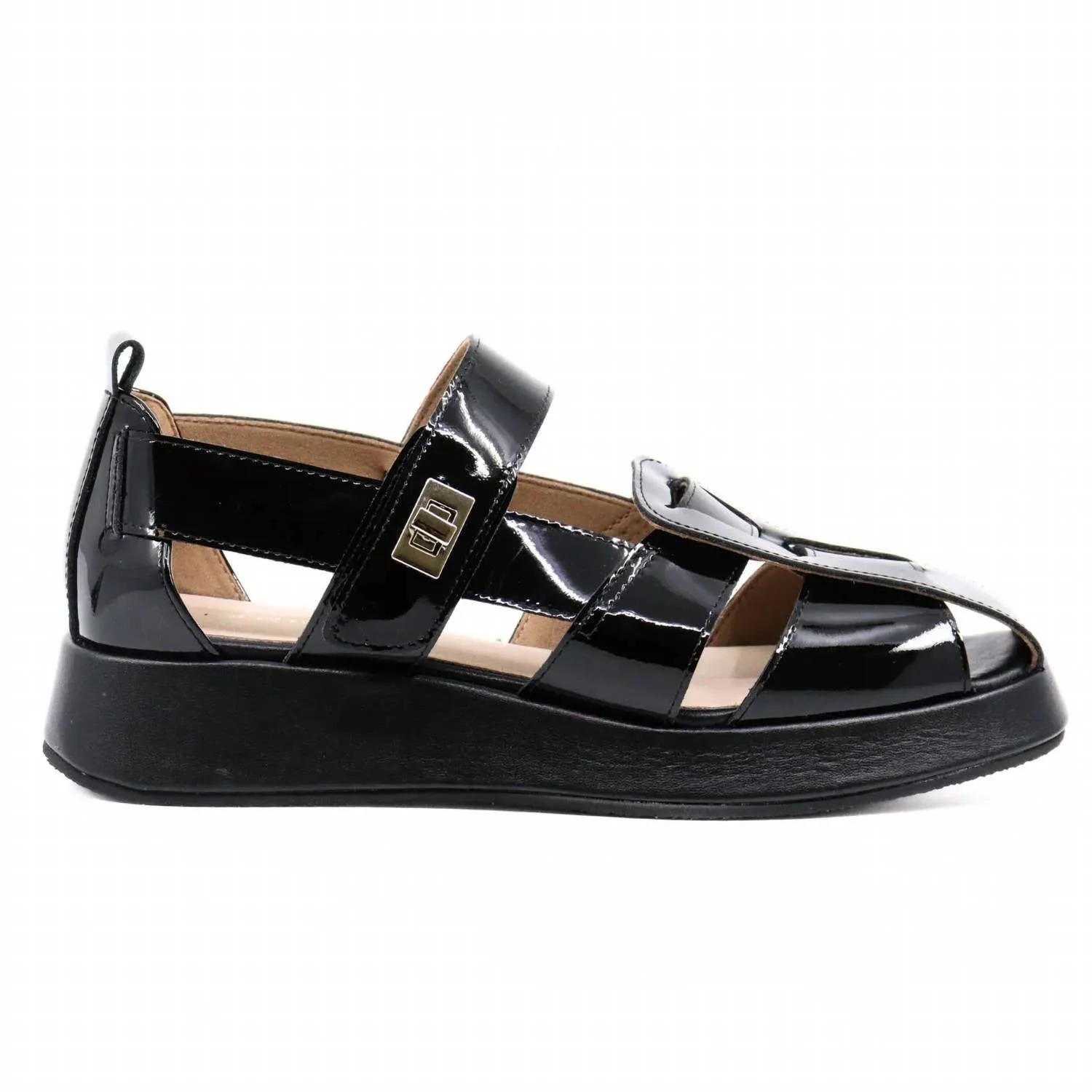 Women's Patty Lock Sandal In Black
