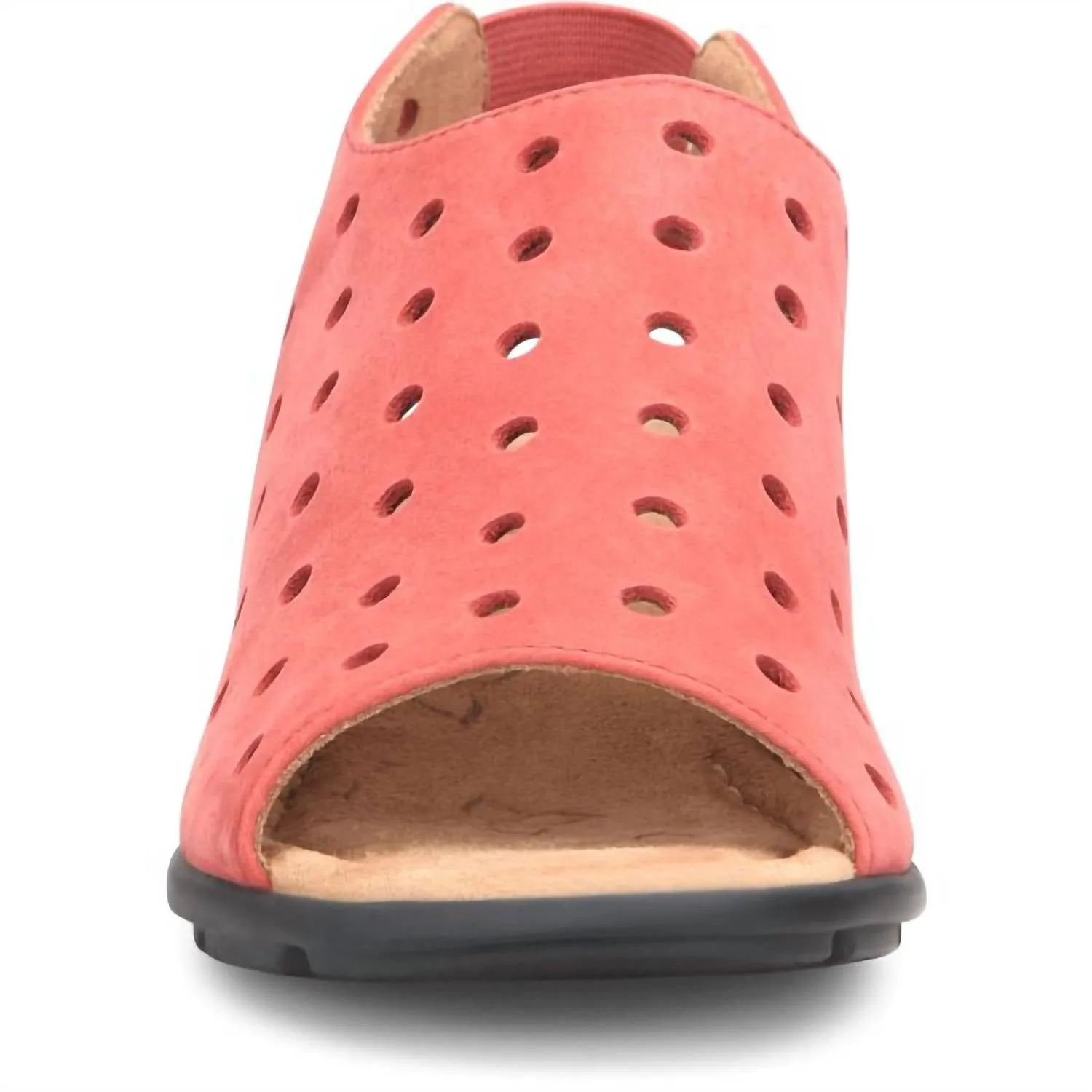 Women's Petal Sandal In Red