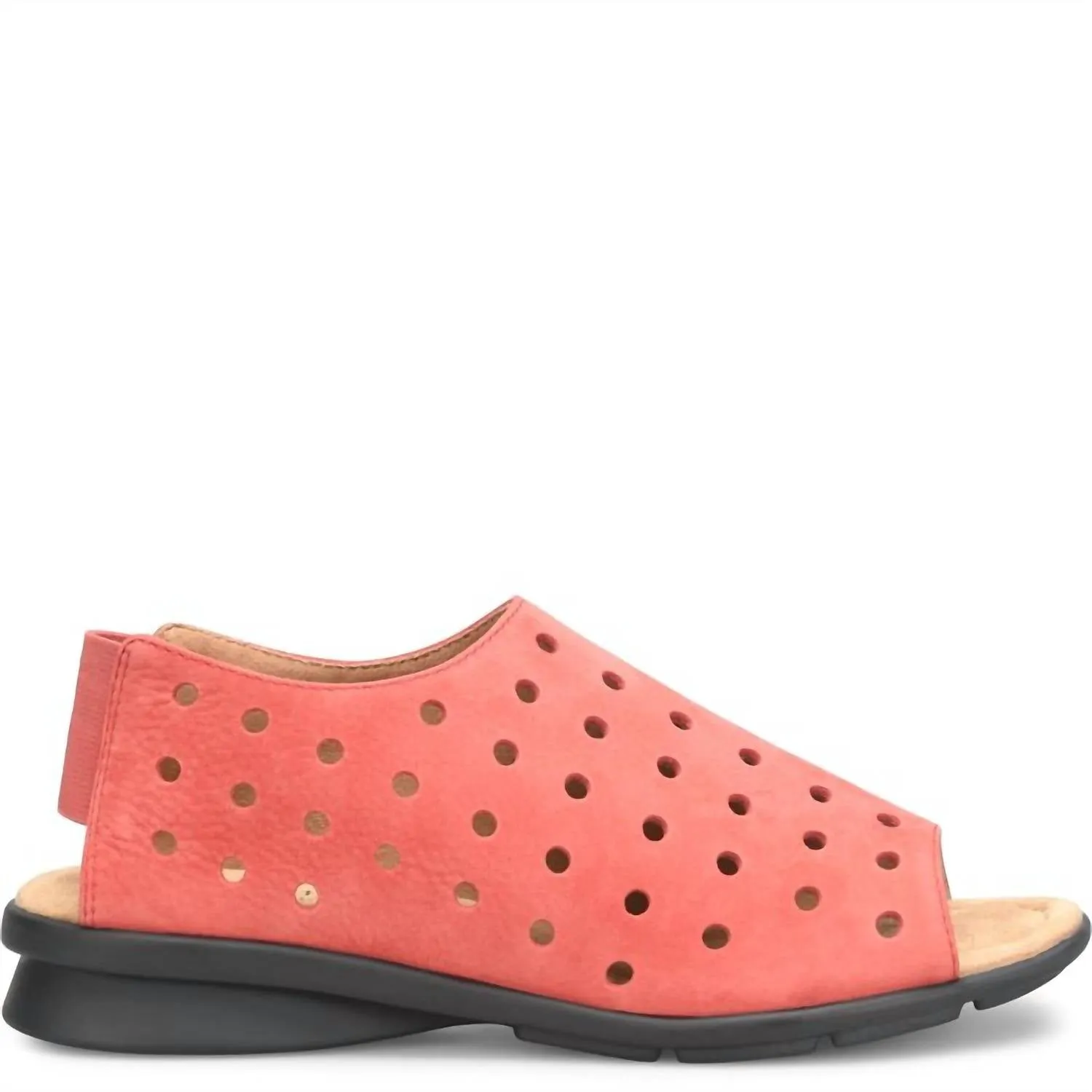 Women's Petal Sandal In Red