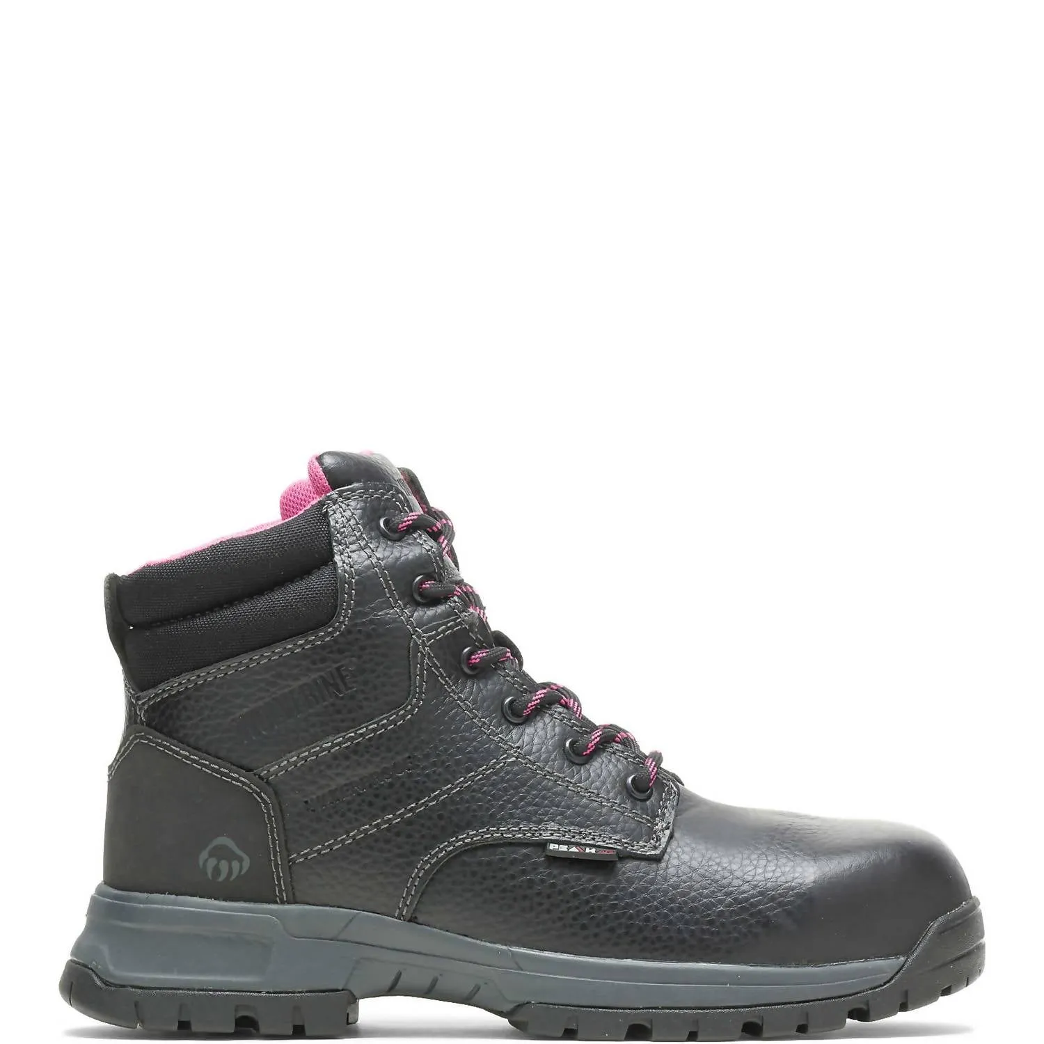 Women's Piper Waterproof Composite-Toe 6" Work Boot In Black