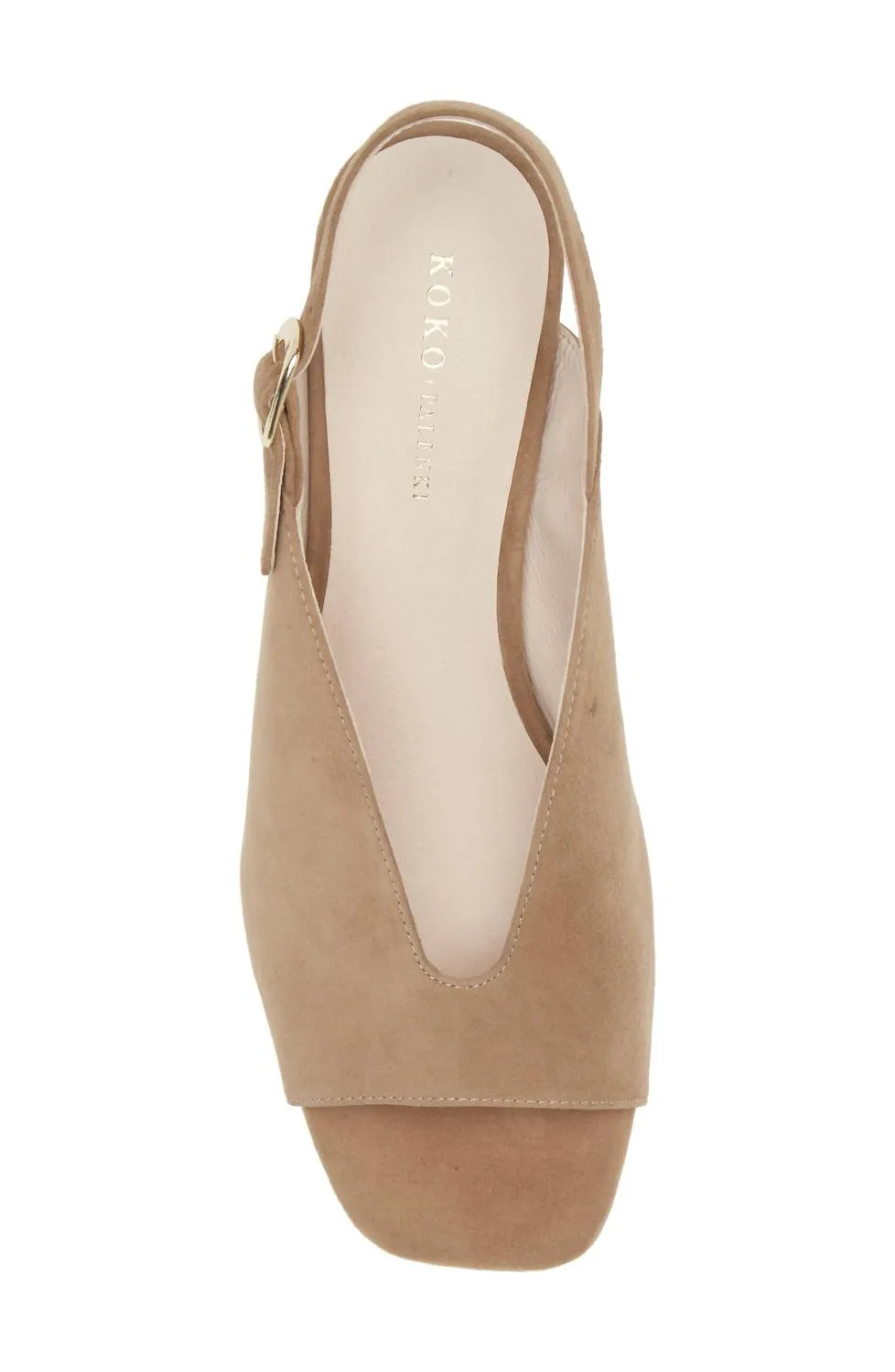 Women's Polina Suede Shoe In Almond