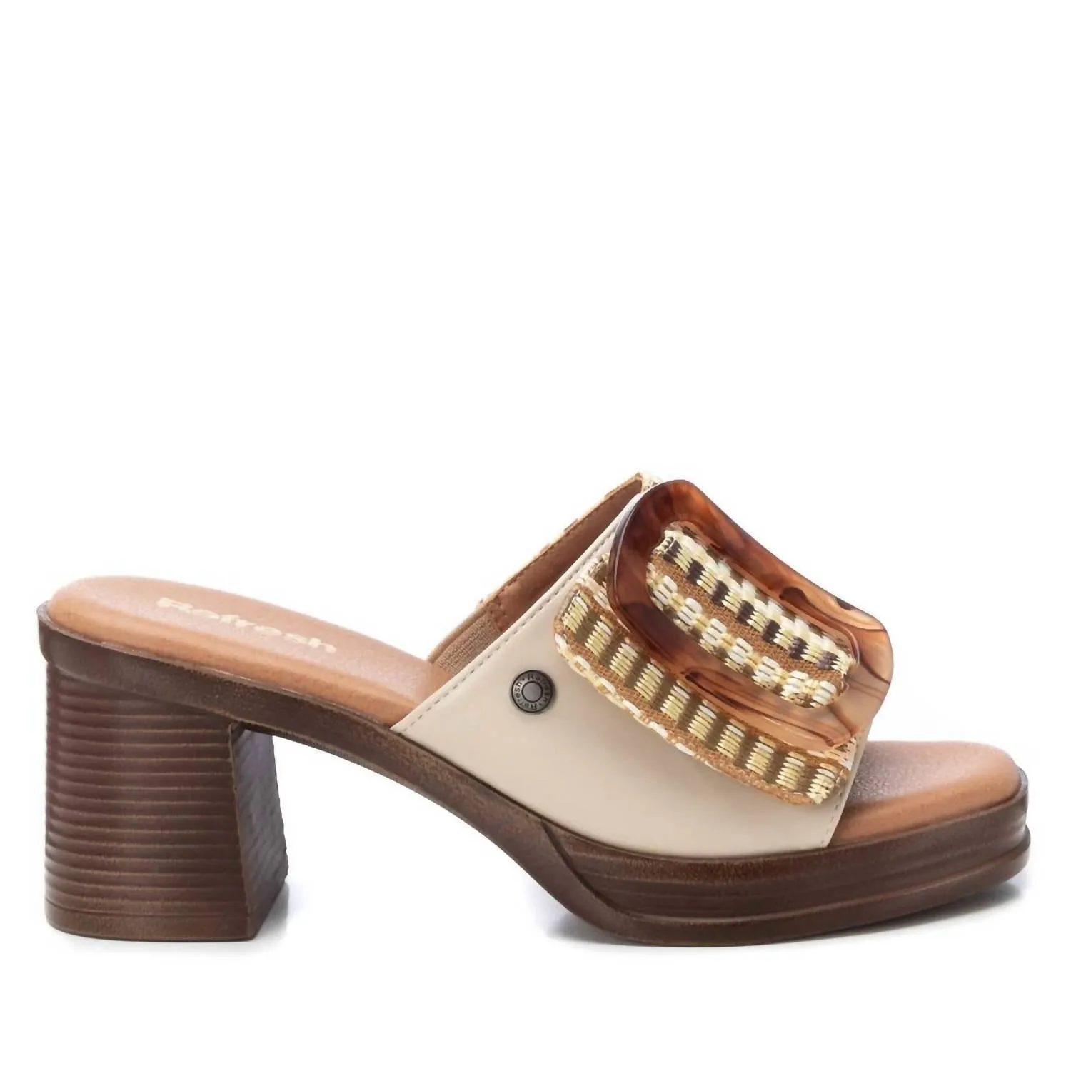 Women's Refresh Step In Sandals In Beige
