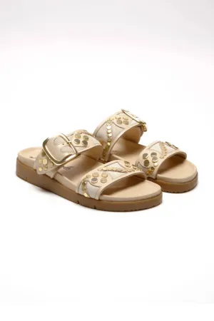 Women's Revelry Studded Sandal In Plaster