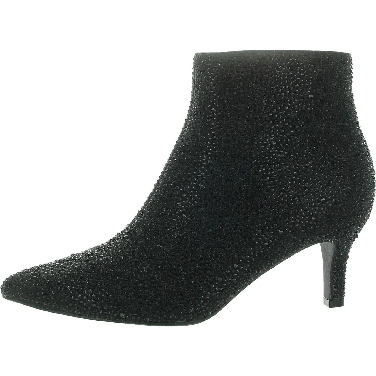 Womens Rhinestone Man Made Ankle Boots