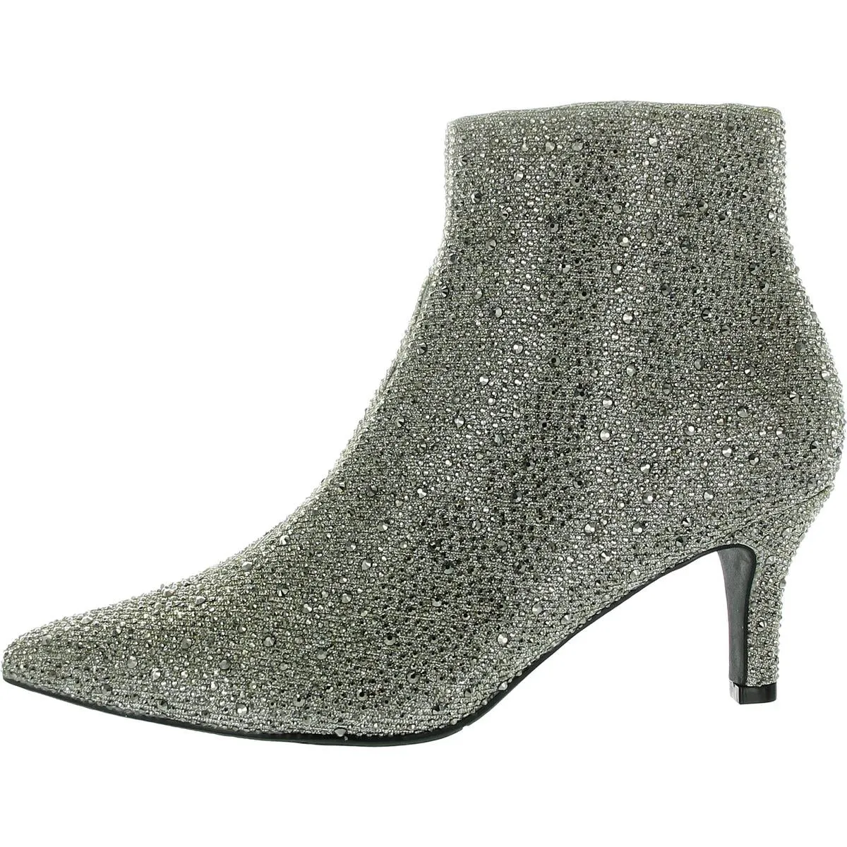 Womens Rhinestone Man Made Ankle Boots