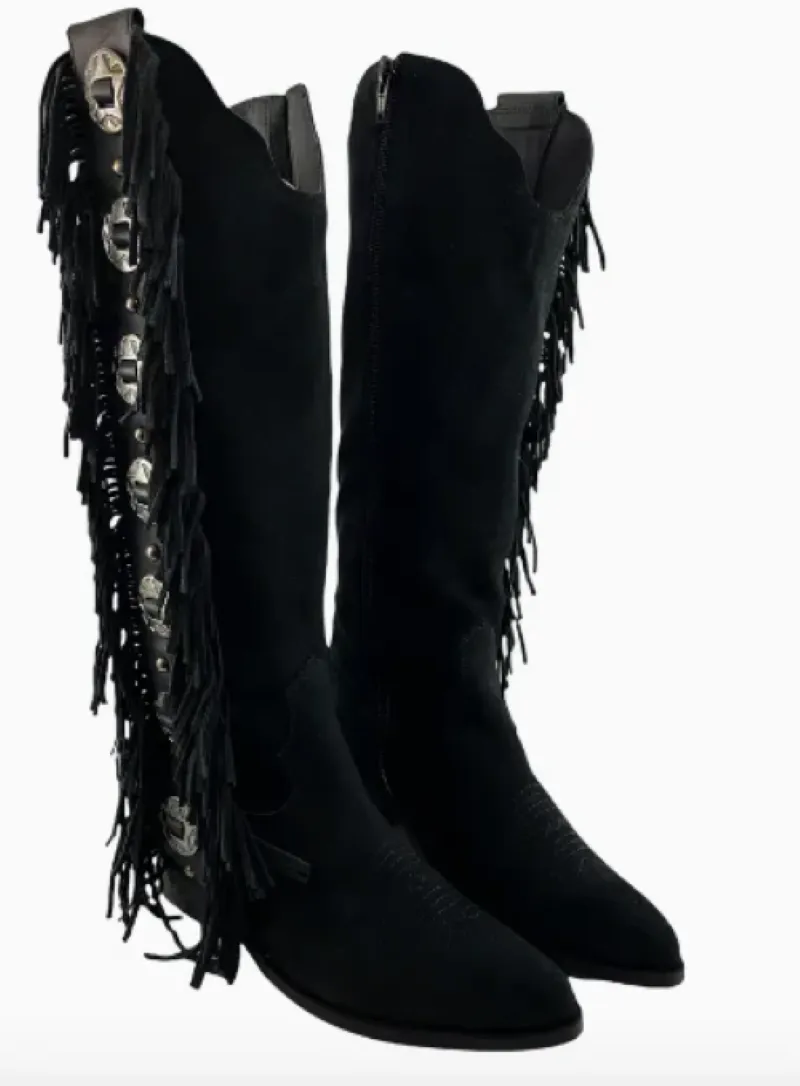 Women's Rodeo Doll Fringe Boots