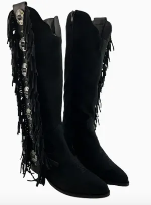Women's Rodeo Doll Fringe Boots