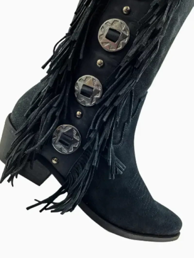 Women's Rodeo Doll Fringe Boots