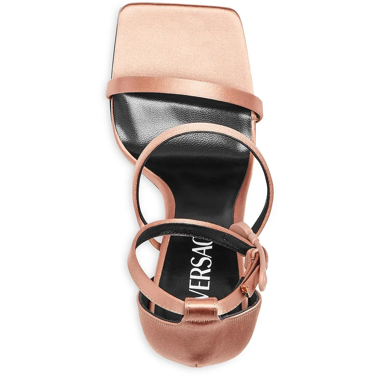 Womens Satin Adjustable Heels