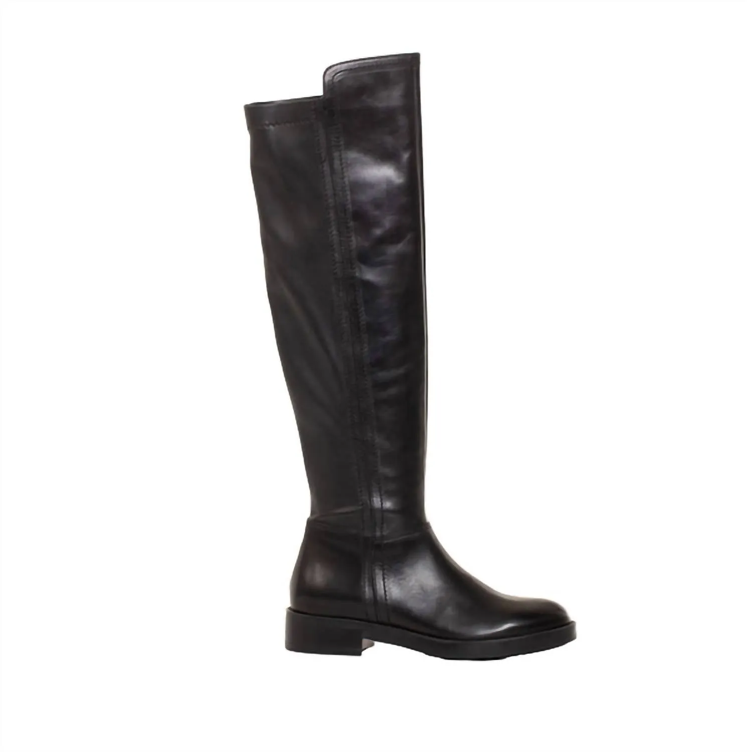 Women's Scout Leather Boot In Black