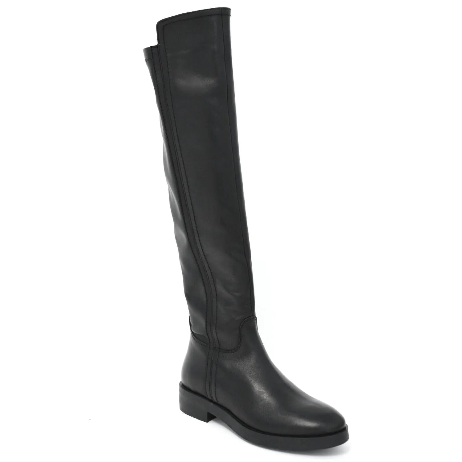 Women's Scout Leather Boot In Black