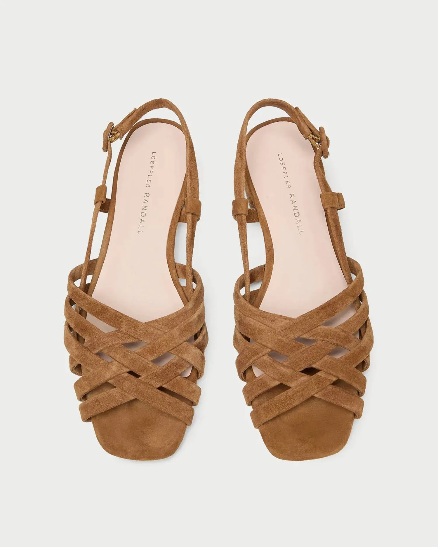 Women's Shelly Lattice Sling Back Sandals In Cacao