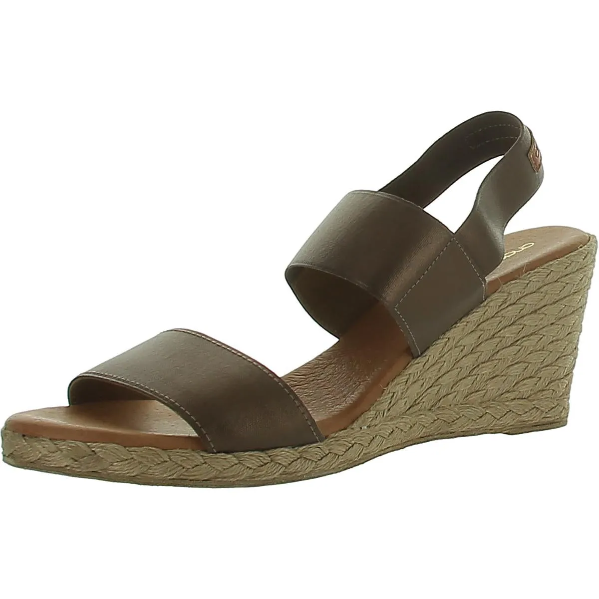 Womens Slip On Ankle Strap Espadrilles