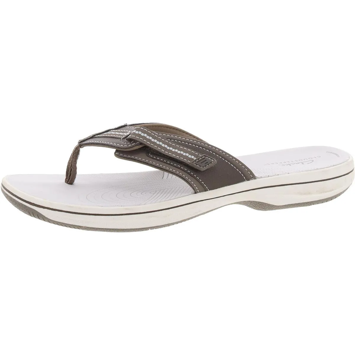 Womens Slip On Padded Insole Flip-Flops