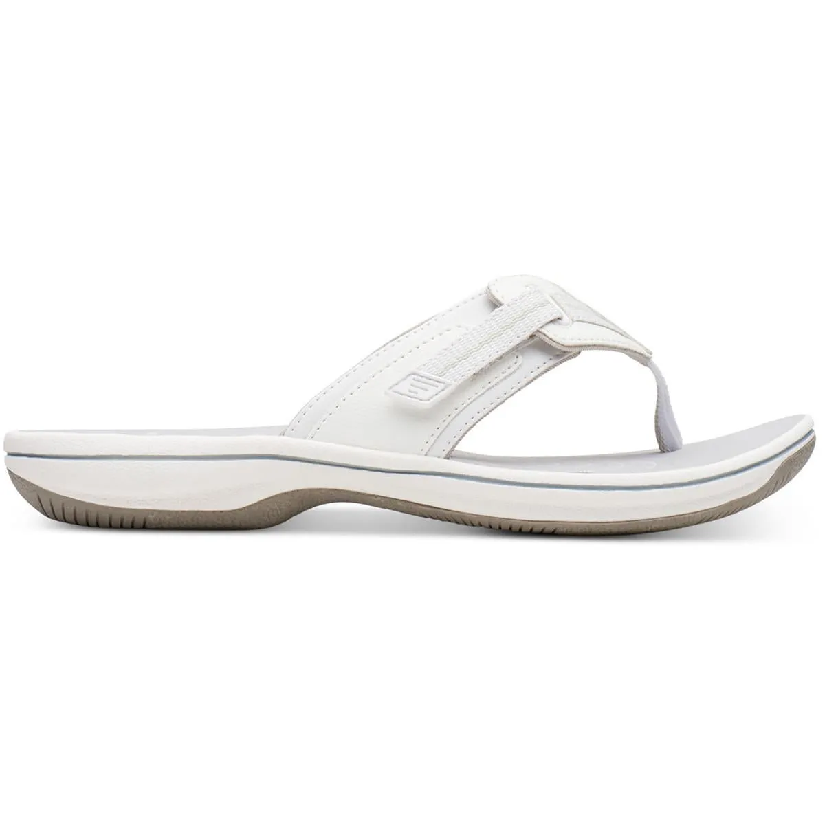 Womens Slip On Padded Insole Flip-Flops