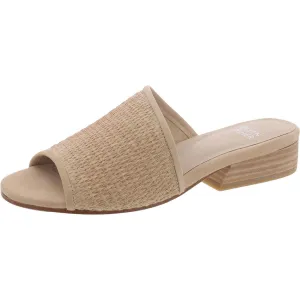Womens Slip On Padded Insole Slide Sandals