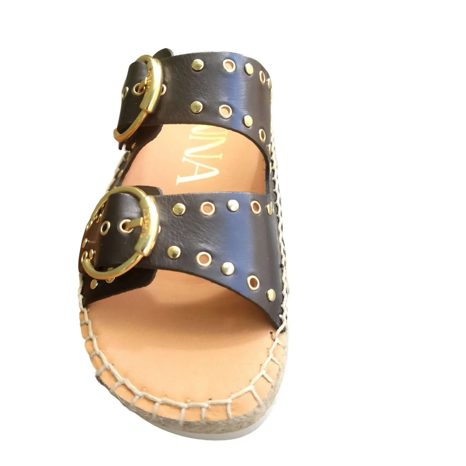 Women's Slip On Sandal In Black
