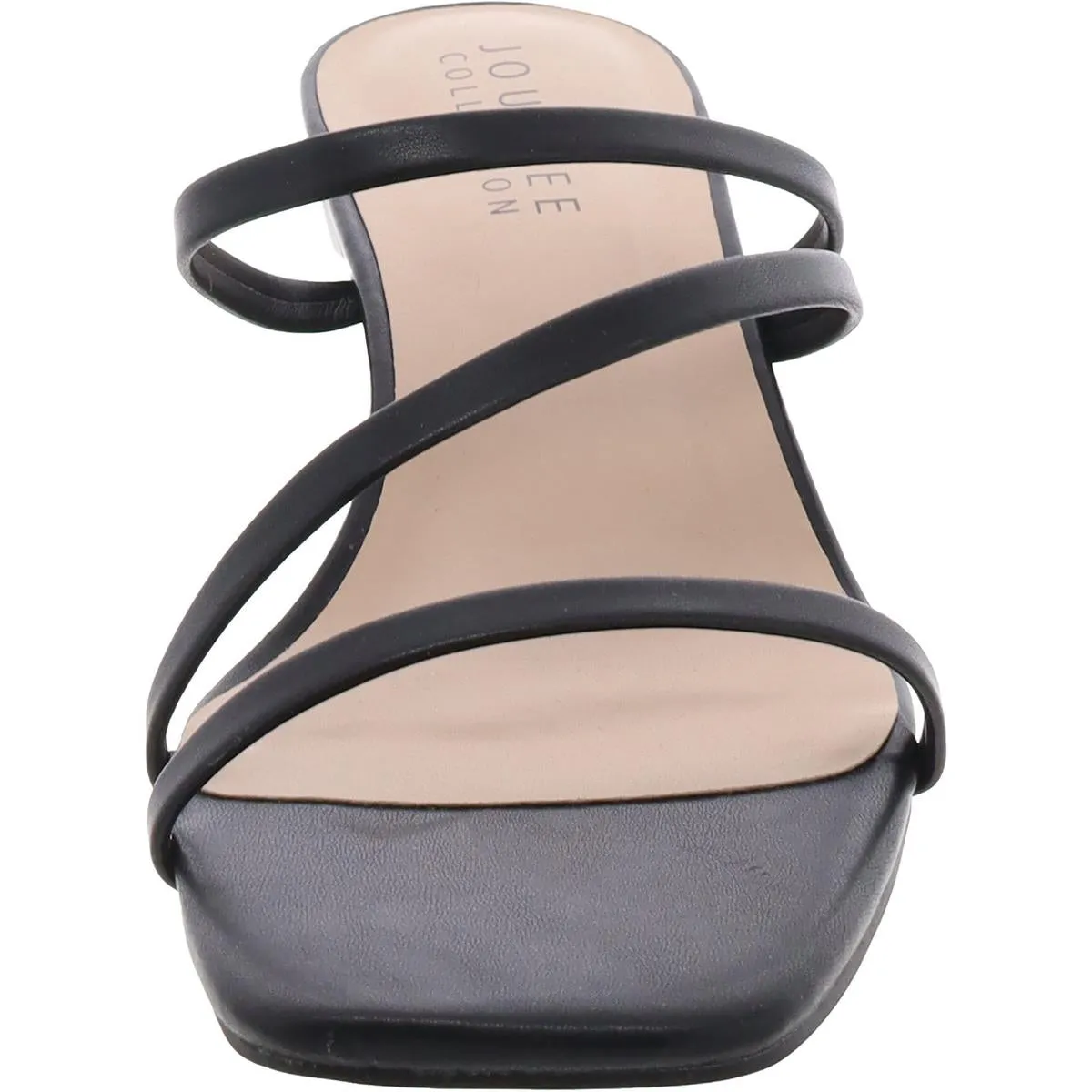 Womens Square Open Toe Casual Wedge Sandals