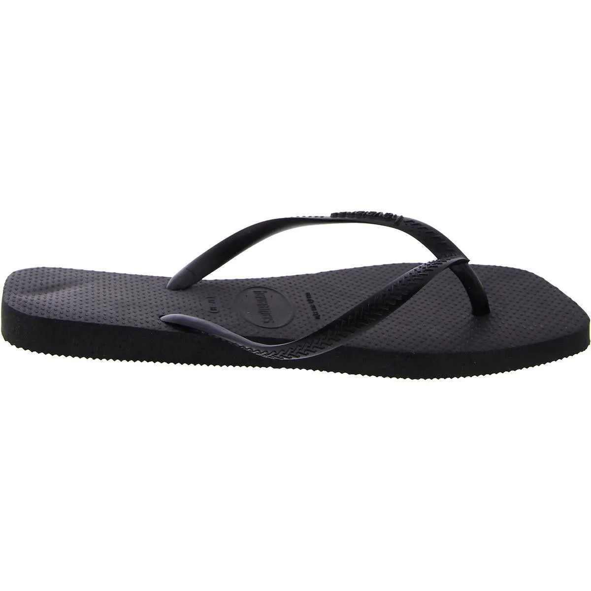 Womens Square Toe Thong Flip-Flops
