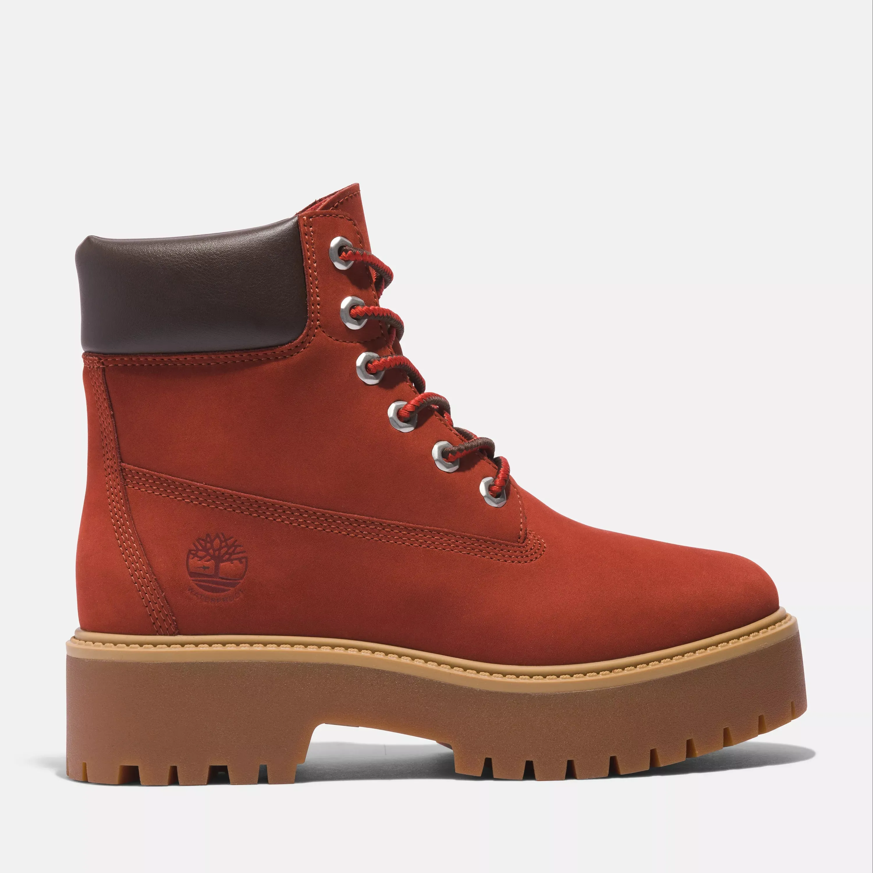 Womens Stone Street Timberland Premium 6-Inch Waterproof Platform Boot