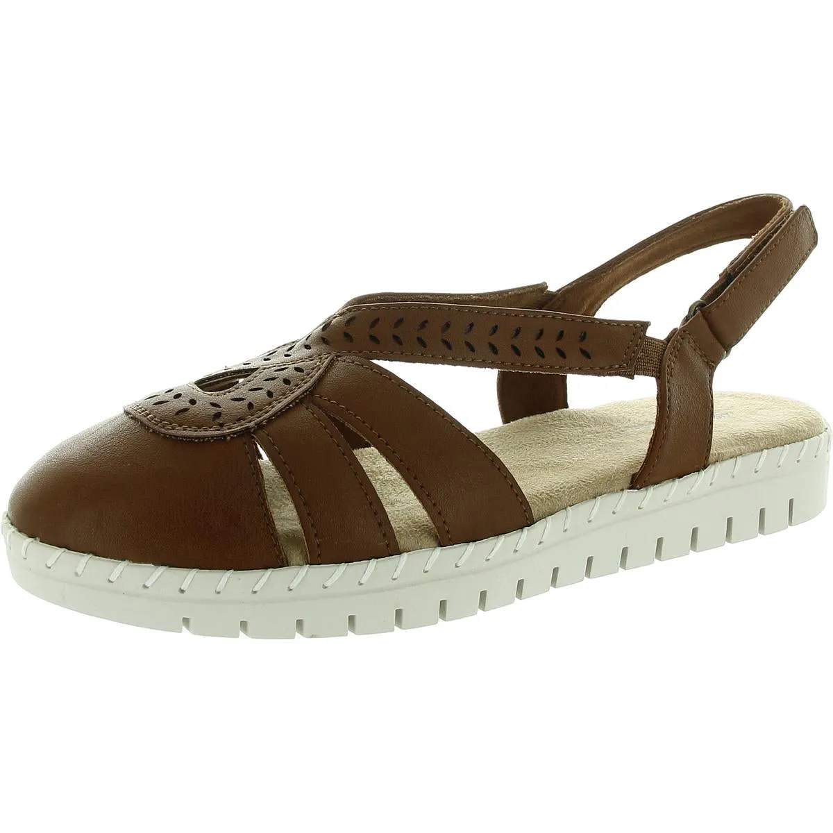 Womens Strappy Man Made Ankle Strap
