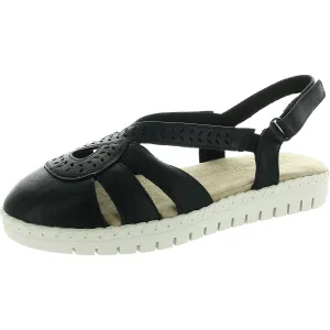 Womens Strappy Man Made Ankle Strap