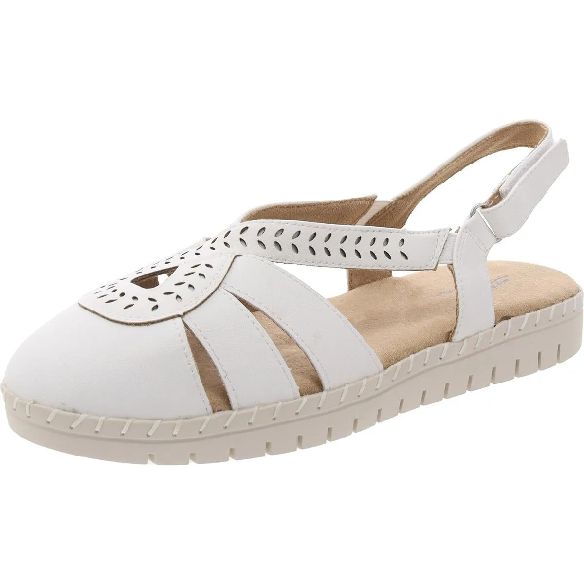 Womens Strappy Man Made Ankle Strap