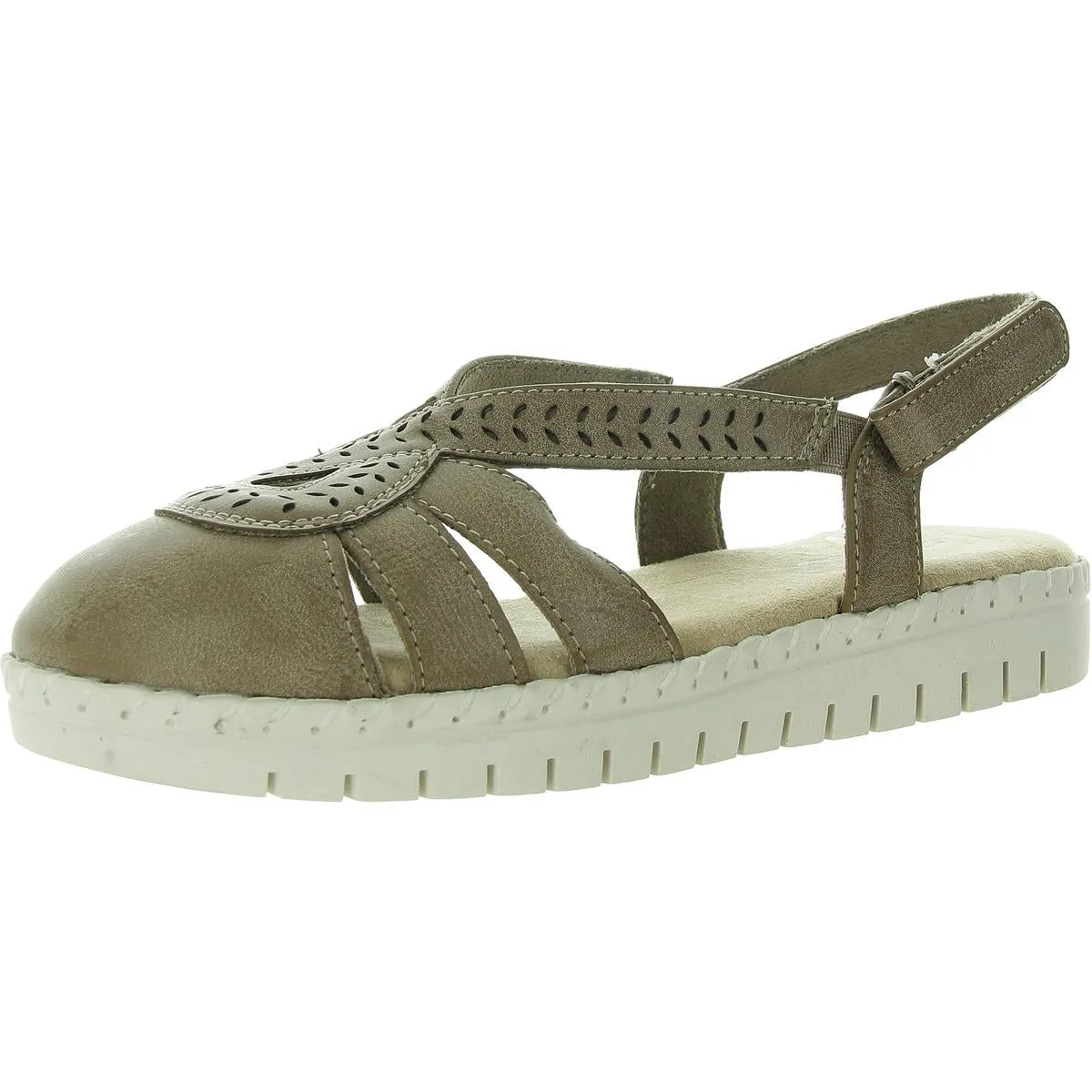 Womens Strappy Man Made Ankle Strap