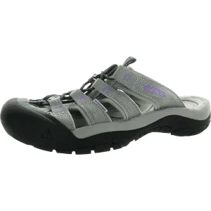 Womens Strappy Slide Sandals