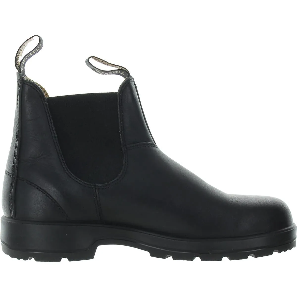 Womens Stretch Leather Chelsea Boots